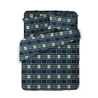 ราคา โมเมนโตผ้าปูไมโครสก็อตเขียว5ฟุต+นวม70X90 MOMENTO (51474948)