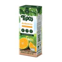 ราคา ทิปโก้น้ำส้มเขียวหวาน100% 200มล. TIPCO (1857207)