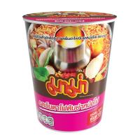 มาม่าบะหมี่คัพกึ่งสำเร็จรูปรสเย็นตาโฟต้มยำหม้อไฟ 60กรัม