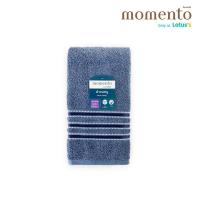 ราคา MT ผ้าขนหนูเนื้อนุ่ม สีเทาเข้ม 27X54 MOMENTO (51381305)