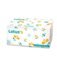 ราคา โลตัส กระดาษเช็ดหน้าซอฟท์แพค 195 แผ่น LOTUSS (51440956)