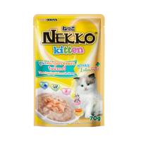 ราคา เน็กโกะ ลูกแมว ทูน่าผสมแซลมอน 70ก. NEKKO (51525586)