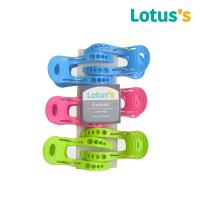 ราคา โลตัสกิ๊บหนีบผ้าน่วมพลาสติก 6 ชิ้น (คละแบบ) LOTUSS (51420197)