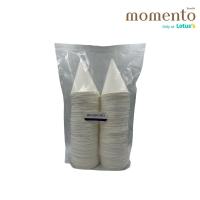 ราคา โมเมนโต แก้วกรวยกระดาษ180ใบ MOMENTO (51254399)