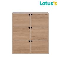 ราคา โลตัสชั้นอเนกประสงค์6ช่อง6ประตู80X30X90 LOTUSS (51397045)