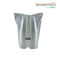 ราคา โมเมนโต แก้วน้ำพลาสติกใส 16ออนซ์ 50ใบ MOMENTO (51254474)