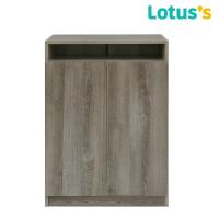 ราคา โลตัสตู้วางรองเท้า สีไม้อ่อน 60X30X90 ซม LOTUSS (51399544)