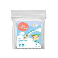 ราคา คิ้วท์แอนด์แคร์สำลีก้านเล็ก100ก้านX2 CUTE AND CARE (51603442)