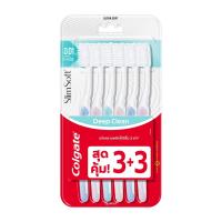 ราคา คอลเกตแปรงสีฟัน สลิมซอฟท์ ดีพคลีน แพค6 COLGATE (51525534)