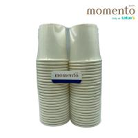 ราคา โมเมนโต แก้วกระดาษขาว4ออนซ์50ใบ MOMENTO (51254382)