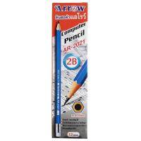 ราคา แอร์โรว์ ดินสอดำ 2B AR-2021 P.12 ARROW (51496596)