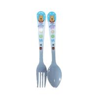 ราคา ฟลาวเวอร์ชุดช้อนส้อม พูห์บลูสพอทไวท์ EACH (คละแบบ) FLOWERWARE (74586335)