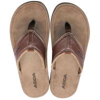 ราคา ADDA รองเท้าแตะชาย แบบสวมสีน้ำตาล ไซส์ 39 ADDA (75434105)