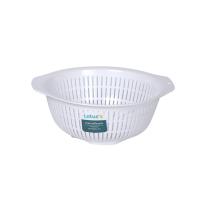ราคา LOTUSS ตะกร้าพลาสติกล้างผักสีขาวกลม#5125 LOTUSS (51245099)