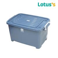 ราคา โลตัสกล่องล้อเลื่อนสีเทา 75 ลิตร ขนาด 47X69X37 ซม. LOTUSS (51325431)