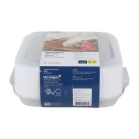 ราคา MICRON WAREชามนึ่งอุ่นไมโครเวฟเหลี่ยม MICRON WARE (51325609)