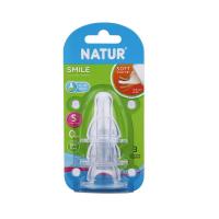 ราคา เนเจอร์สไมล์ จุกนมซิลิโคน S แพ็ค 3 NATUR (26629577)
