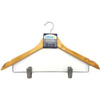 ราคา โลตัสไม้แขวนเสื้อสูทไม้หนีบ แพ็ค1 ชิ้น LOTUSS (50156062)