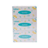 ราคา โลตัส กระดาษเช็ดหน้า 105 แผ่น X6 LOTUSS (51434307)