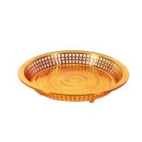 ราคา ถาดรัตนโกสินทร์สีทอง24 ซม. ENAMEL (21665095)