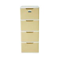 ราคา โลตัสตู้ลิ้นชักทรงสูง SMILE ขาวครีม4ชั้น LOTUSS (51180416)