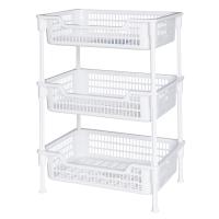 ราคา โลตัสชั้นตะแกรง3ชั้นสีขาว 43.5X30.5X59ซม LOTUSS (74979892)