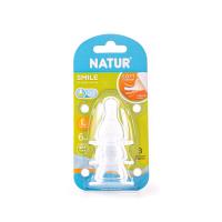 ราคา เนเจอร์สไมล์ จุกนมซิลิโคน L แพ็ค 3 NATUR (26629593)