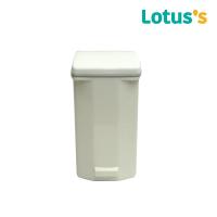 ราคา โลตัส ถังขยะเท้าเหยียบเทา 6.5 ลิตร#6001 LOTUSS (51004039)