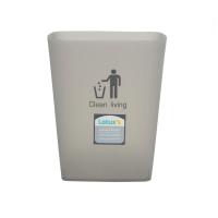 ราคา โลตัสถังขยะทรงเหลี่ยมสีเทาใส 20 ลิตร LOTUSS (50354432)