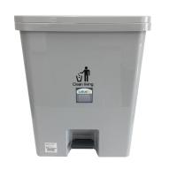 ราคา โลตัส ถังขยะเท้าเหยียบสีเทา 30 ลิตร #915 LOTUSS (51004742)