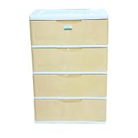 ราคา โลตัสตู้ลิ้นชักหน้ากว้างSMILEขาวครีม4 LOTUSS (51180422)