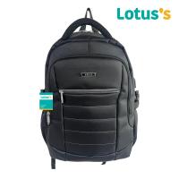 ราคา โลตัสกระเป๋าโน๊ตบุ๊คแคชชวล สีดำ LOTUSS (51840644)