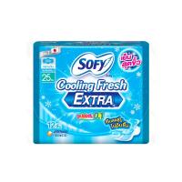 ราคา โซฟี ผ้าอนามัยคูลลิ่งเฟรช ซูเปอร์สลิมมีปีก 25ซม.แพ็ค 12 ชิ้น SOFY (51773504)