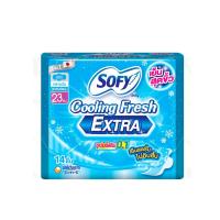 ราคา โซฟี ผ้าอนามัยคูลลิ่งเฟรช ซูเปอร์สลิมมีปีก 23ซม.แพ็ค 14 ชิ้น SOFY (51773493)