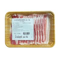 ราคา สามชั้นหมูสไลด์ แช่แข็ง 200 ก. (51874955)