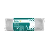 ราคา โลตัส ถุงขยะเกรดเอ เชือกรูด 26X34น 10ใบ LOTUSS (51517043)