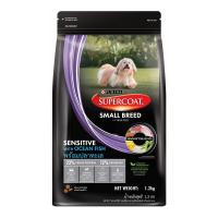 ราคา ซุปเปอร์โค้ทสุนัขโตพันธุ์เล็กเซนซิทิฟ1.2กก. SUPERCOAT (51535476)