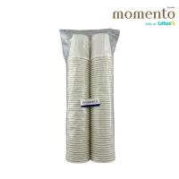 ราคา โมเมนโต แก้วกระดาษ ขาว 4ออนซ์ 100ใบ MOMENTO (51253976)