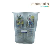 ราคา โมเมนโต แก้วน้ำพลาสติกลาย 16ออนซ์ 50ใบ MOMENTO (51254480)
