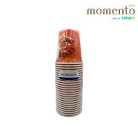 ราคา โมเมนโต แก้วกระดาษมีหูลาย 6.5ออนซ์ 25ใบ MOMENTO (51254416)