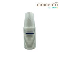 ราคา โมเมนโต แก้วกระดาษมีหูขาว 7.5ออนซ์ 25ใบ MOMENTO (51254422)