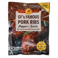 ราคา มงกุฎ ซี่โครงหมูกระเทียมพริกไทยแช่แข็ง 300 กรัม CROWN (51679242)