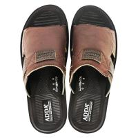 ราคา ADDA รองเท้าแตะหนังPUบุรุษสีน้ำตาล ไซส์ 41 ADDA (51840022)