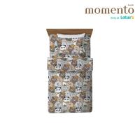 ราคา โมเมนโตผ้าปูไมโคร BEARRY 3.5 ฟุต+ผ้านวม MOMENTO (51774394)