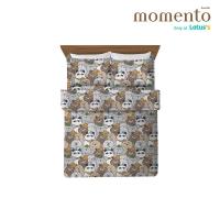 ราคา โมเมนโตผ้าปูไมโคร BEARRY 6 ฟุต+ผ้านวม MOMENTO (51778608)