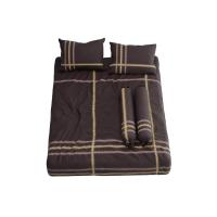 ราคา ซาตินพลัสผ้าปูน้ำตาล 6ฟุต5ชิ้น LK036 SATIN (51709571)