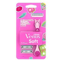 ราคา ยิลเลตต์วีนัสซอฟท์ด้ามมีด+4ใบมีด GILLETTE (52054922)