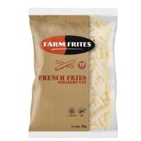 ฟาร์มฟริตซ์ เฟรนช์ฟรายเส้นใหญ่10มม. 2กก. FARM FRITES (51422688)