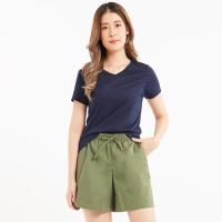 ราคา เสื้อยืดคอวีสีพื้น กรมท่า XL ME STYLE (52078099)