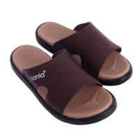 ราคา CANIA รองเท้าแตะบุรุษ สีน้ำตาล ไซส์ 42 CANIA (73764574)